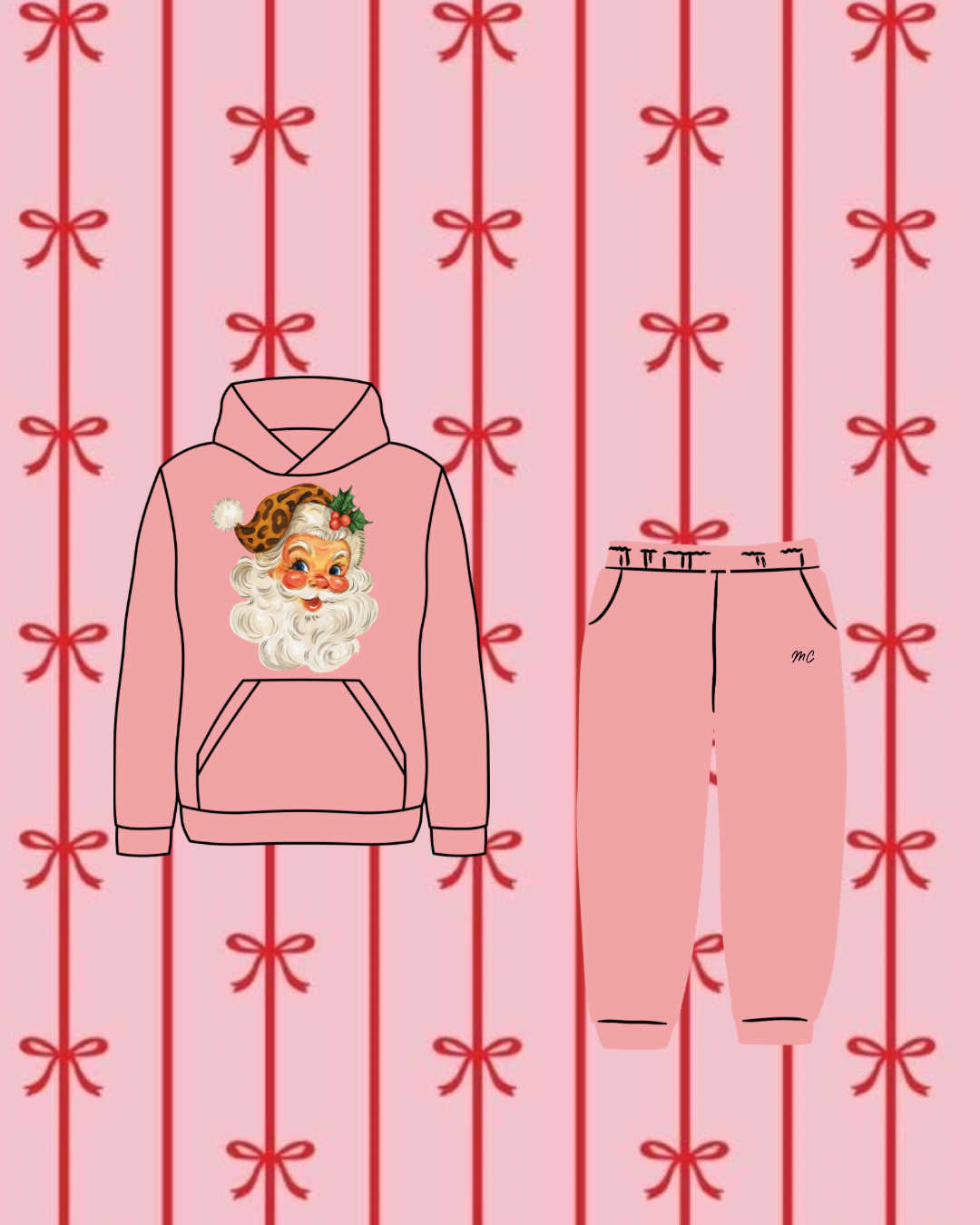 Wild Santa Relaxed Hoodie