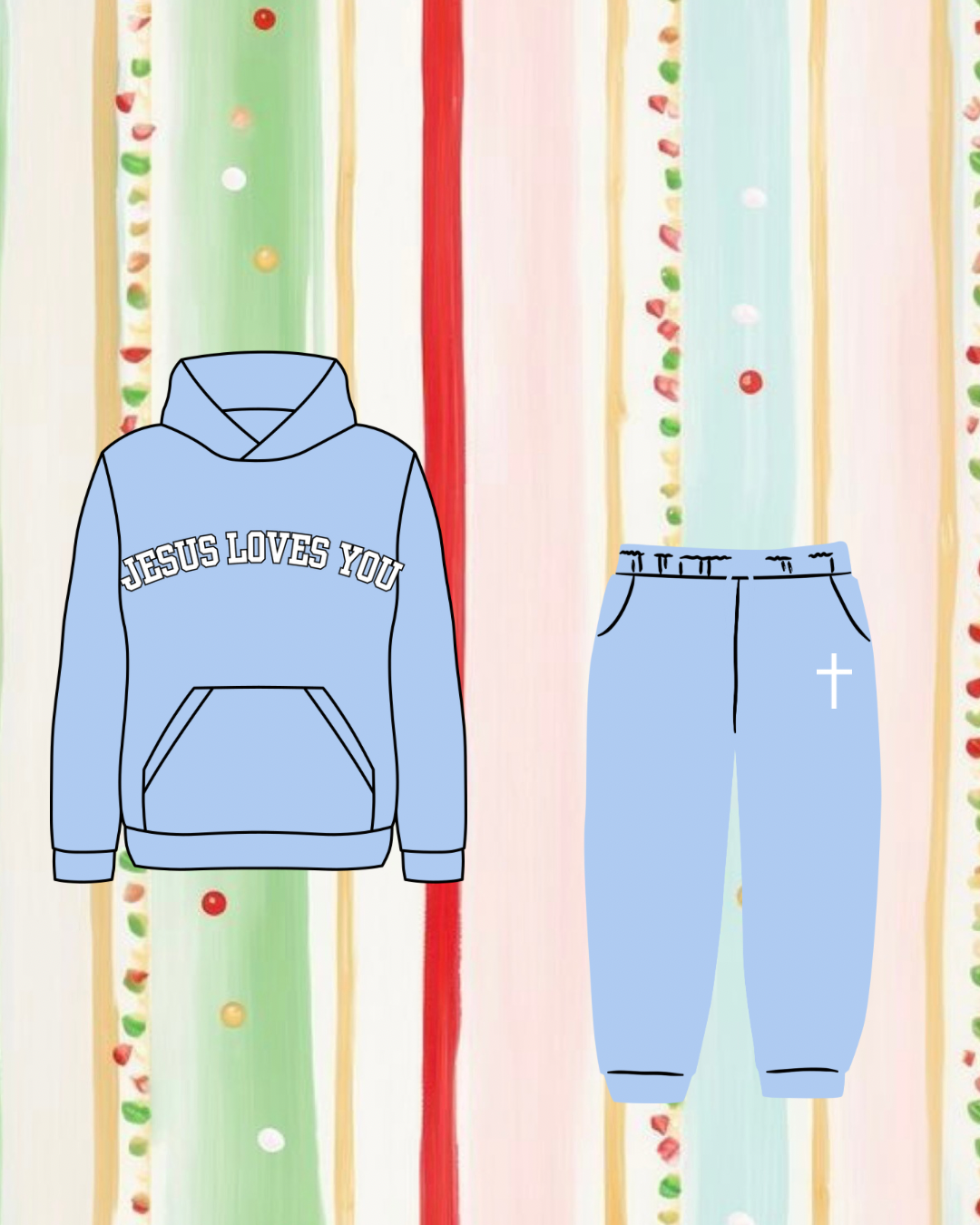 His Love Relaxed Hoodie