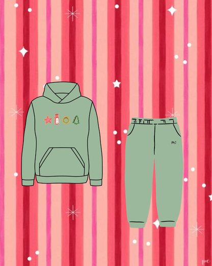 Christmas Cookie Relaxed Hoodie