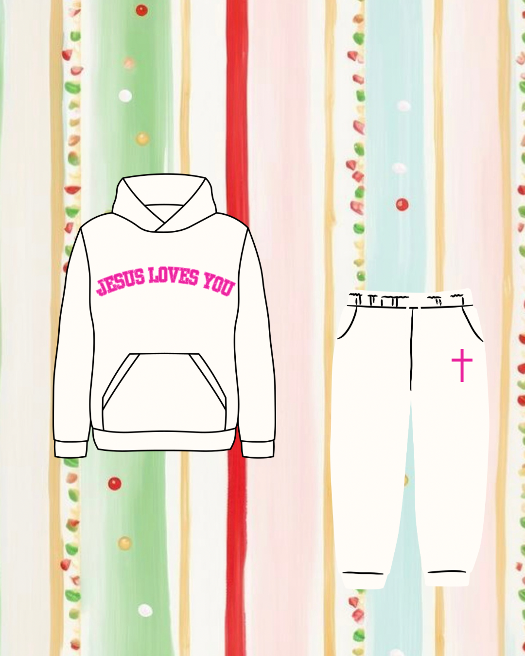 His Love Relaxed Hoodie