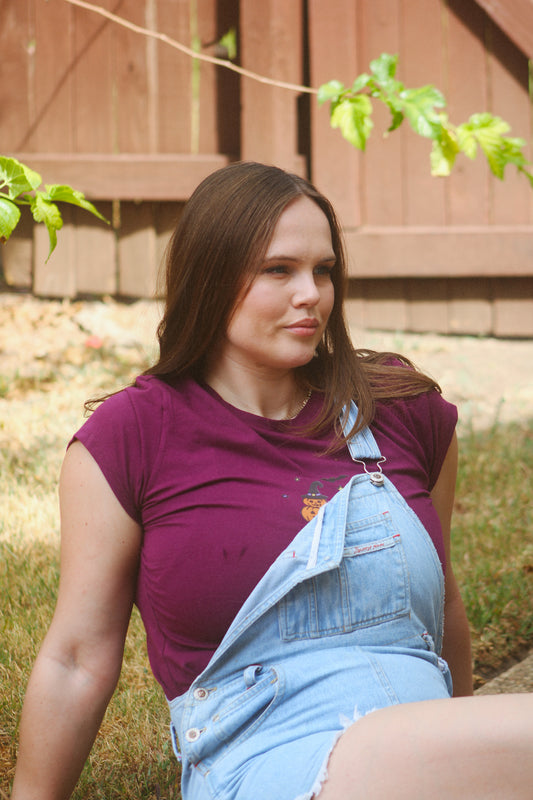 Halloween Boxy Baby Tee