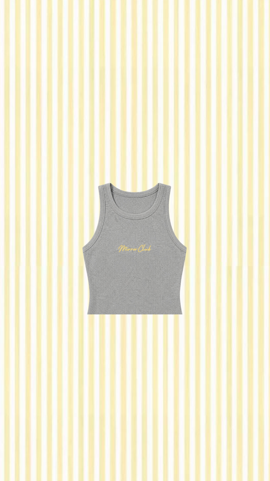 Mirrorball Grey Tank