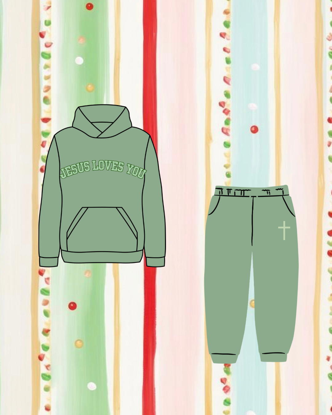 His Love Relaxed Hoodie