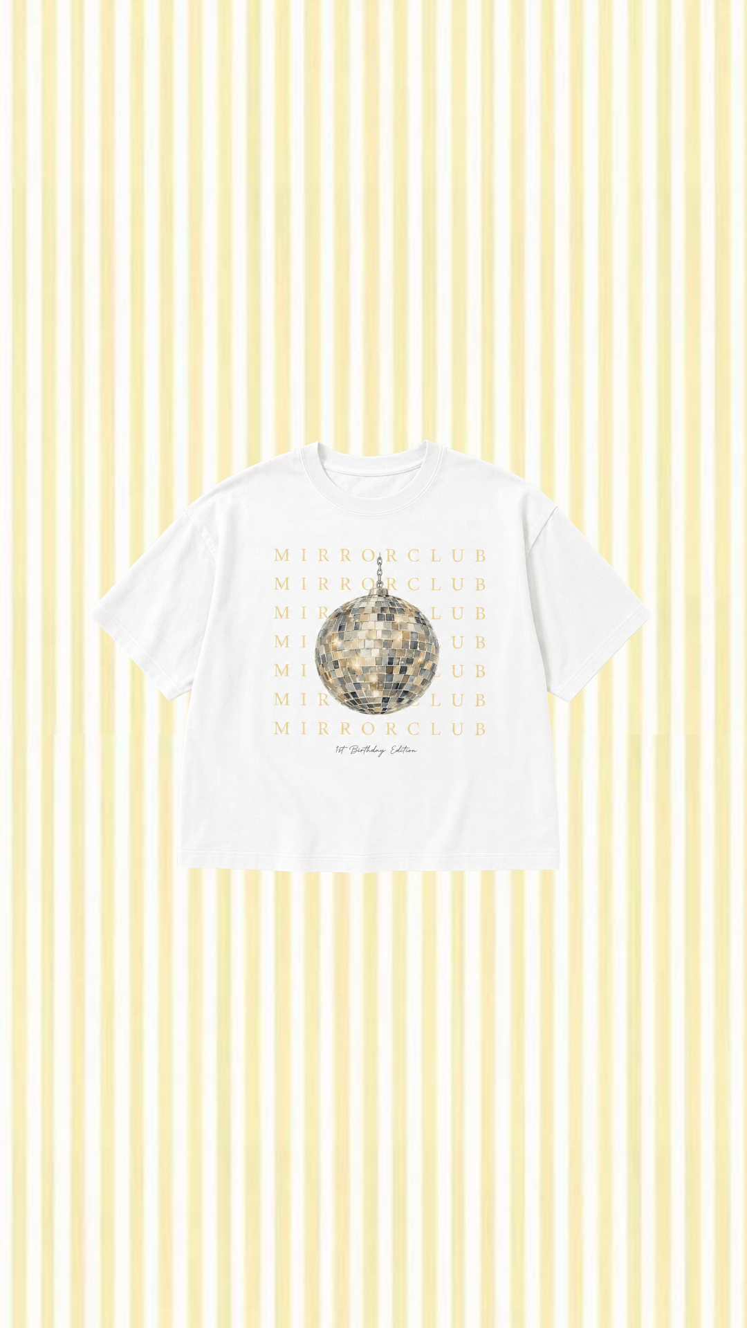 1st Birthday Edition Tee🎂