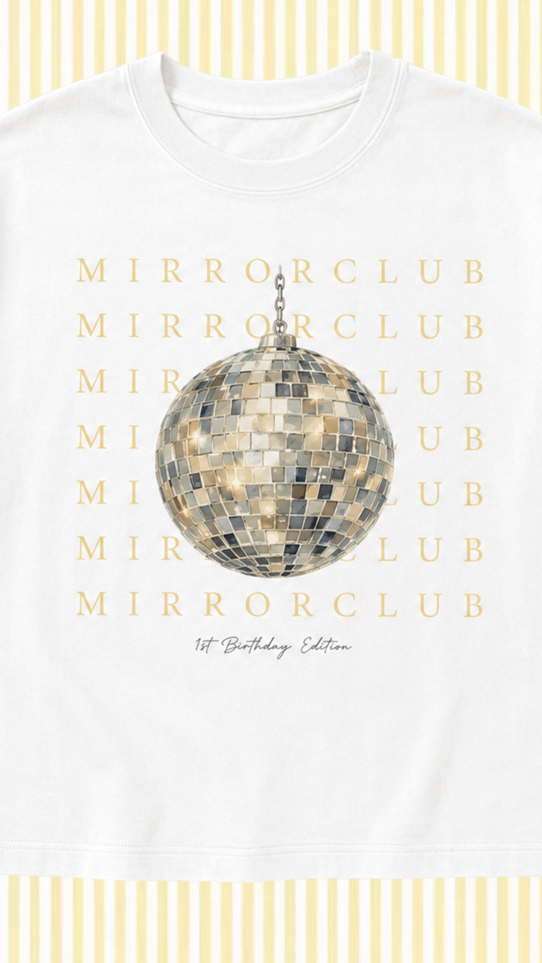 1st Birthday Edition Tee🎂